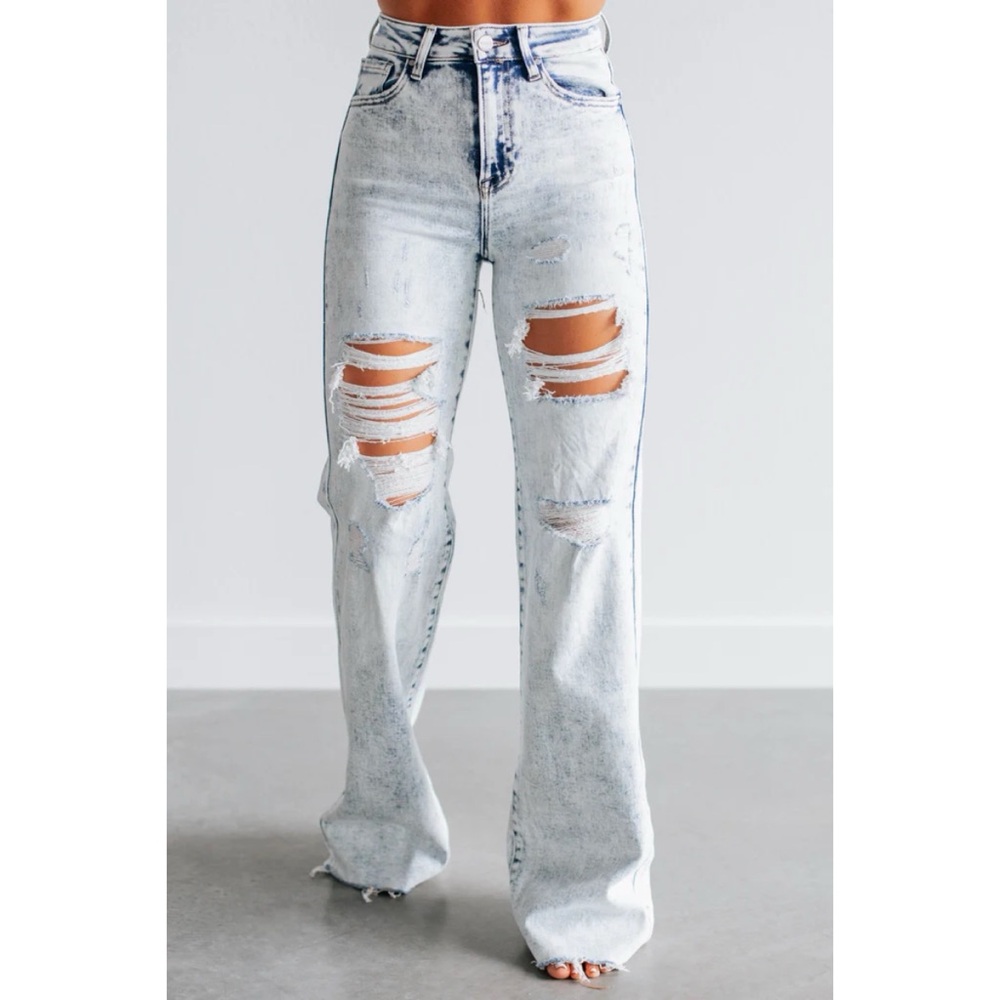 AVRIL RISEN JEANS - VINTAGE LIGHT WASH